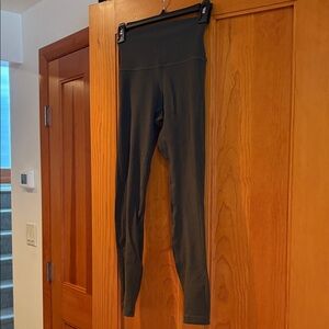 Lululemon Align High-Waisted Olive Leggings Size 2